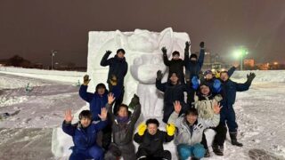 旭川冬まつり2026 雪像制作